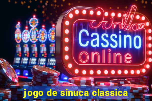 jogo de sinuca classica